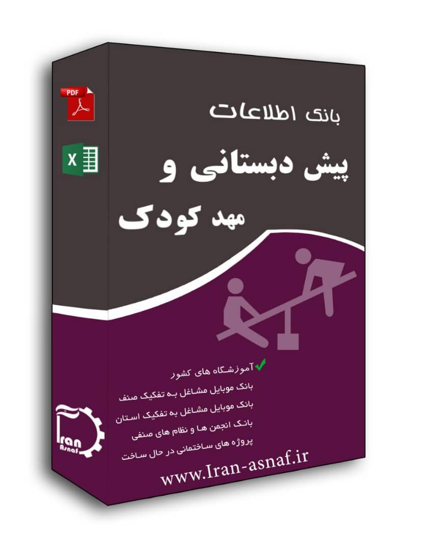 بانک اطلاعات پیش دبستانی و مهد کودک